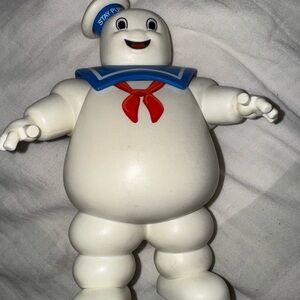 Stay Puft Marshmallow Man Action Figure - White and Blue